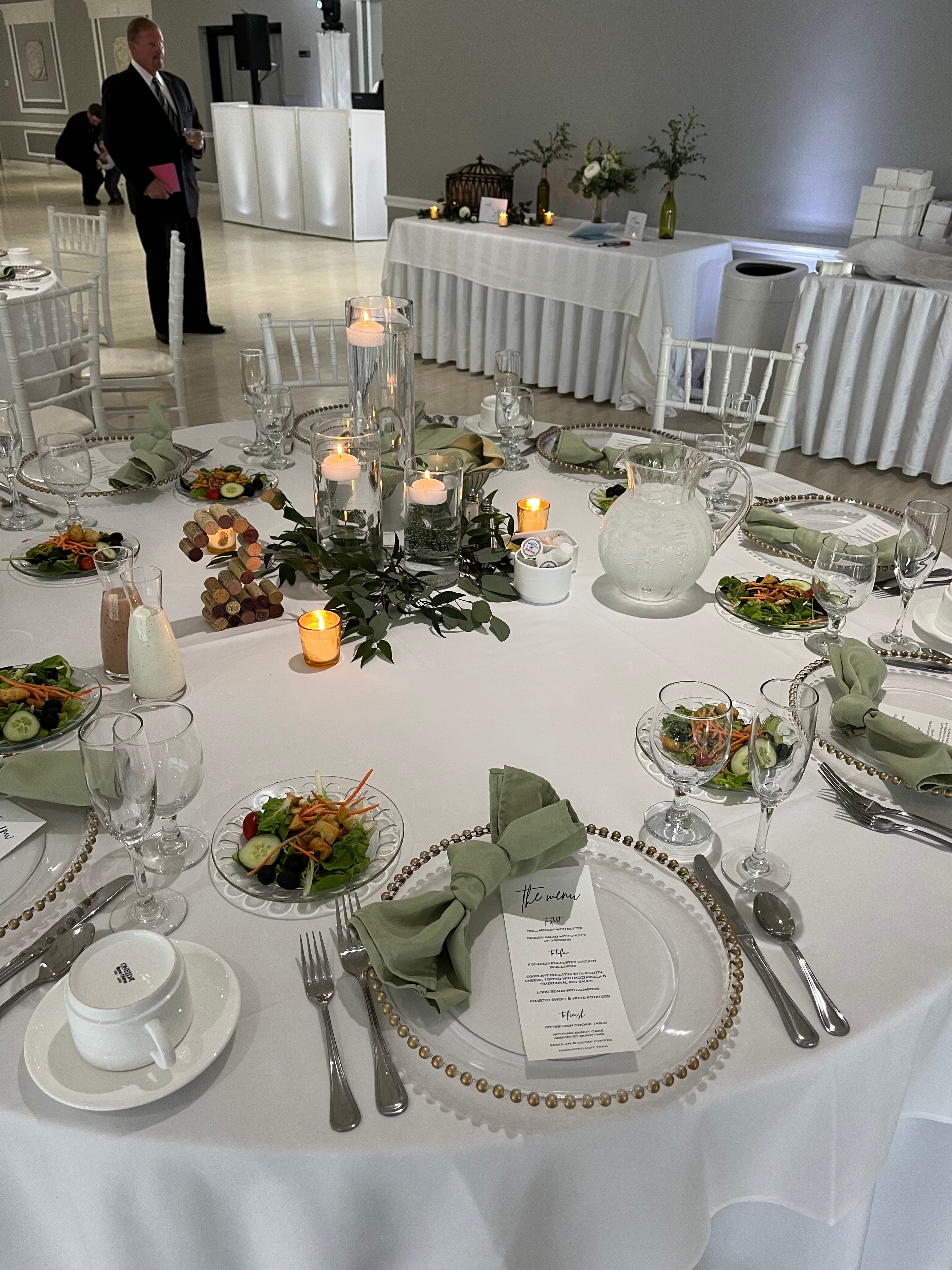 We have a variety of wedding arrangements!